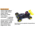 2.4G Hsp 1/10th Scale 4WD Nitro off Road Buggy -Pivot Ball Suspension RC Car